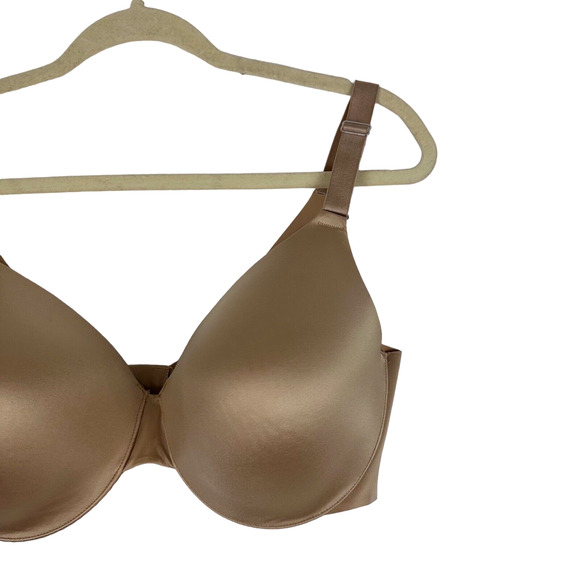 Soma Vanishing Back Full Coverage Womens Size 40DD Beige Comfort Everyday Tan - Picture 3 of 10